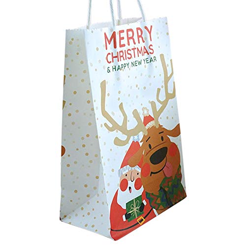 Bolsa de Papel Christmas Tree Star Gift Bolsa de Papel Candy Bag Cover