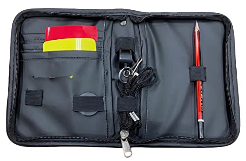 Cartera para árbitro de fútbol Epic Black 8" X 6" miniatura 1