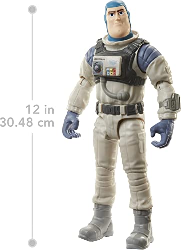 Image of Buzz Lightyear Disney Pixar Lightyear XL-01 Buzz Action Figure Large 12 inch Tall with Authentic Movie Details and 14 Movable Joints
