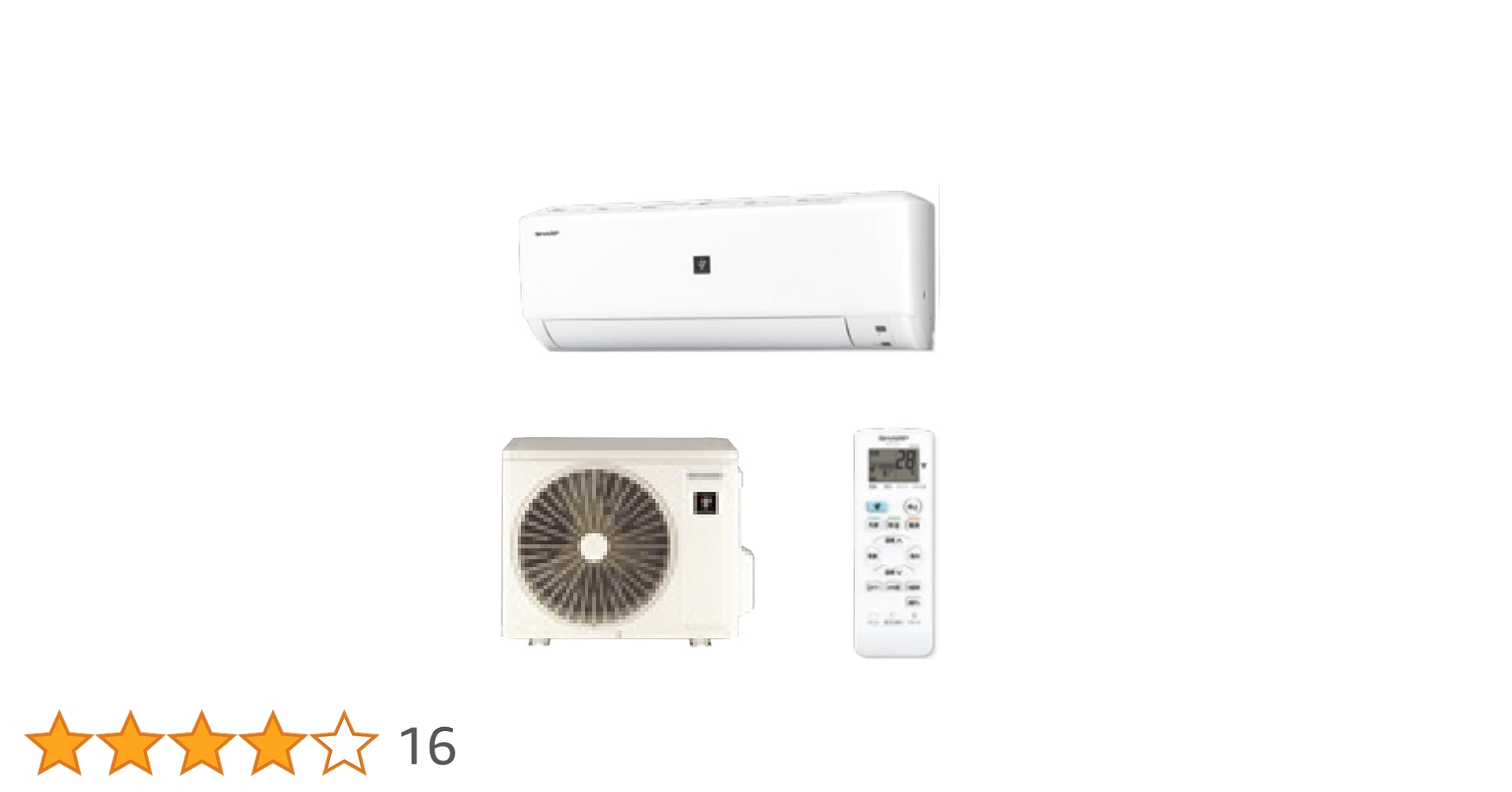 『美品』SHARP AC-22PFT エアコン本体 2023年製 Amazon | シャープ ルームエアコン 主に6畳用 単相100V AC-22PFT