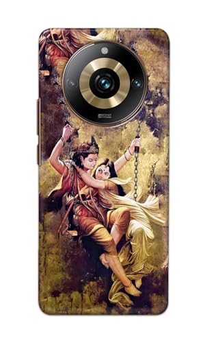 Image of Printed Hard Back Cover for Realme 11 Pro 5G Back Cover (Radha Krishna Love -J1) -190724(EA)