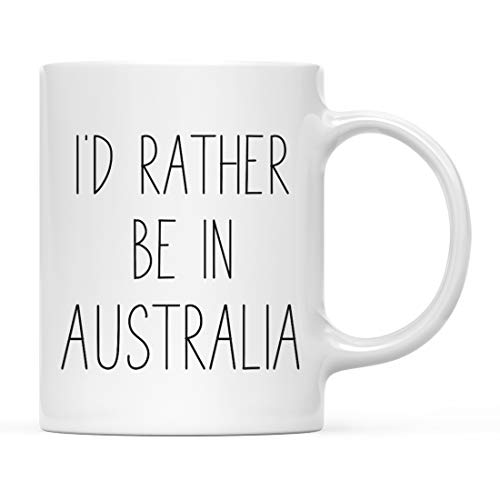 FBUIEJRKD Ceramic Coffee Mug 11 Oz I'D Rather Be In