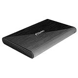 Externes 6, 35 cm (2, 5 Zoll) Festplatten Gehäuse für den Einbau einer 6, 35 cm (2, 5 Zoll) SATA III Festplatte oder SSD mit einer Bauhöhe bis max. 9, 5 mm, HDD Kapazität ohne Limit.