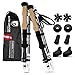 ALPIN LOACKER Wanderst&ouml;cke faltbar Carbon mit Korkgriff I Nordic Walking St&ouml;cke Damen I Leichte Faltbare Trekkingst&ouml;cke Teleskop f&uuml;r Bergsport, 115-135 cm