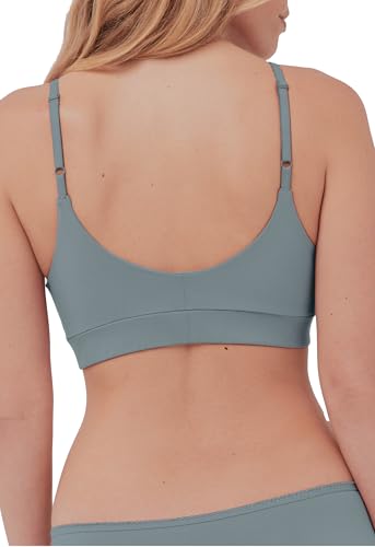 Image of Pact Women's Organic Cotton Pretty Plunge Bralette