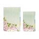 21,6 cm/15,2 cm Kunststoff A5/A6 6-holes Cover rund Ring View Binder Datei Ordner für lose Leaf Tabelle Protectors Binder(Divider Rose & Merry-go-round, A5/21cm*15cm/8.5 Inch)