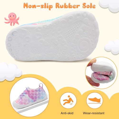 Image of JIASUQI Baby Shoes for Toddler Boys Girls Sneakers Slip on Walking Shoes for Babies