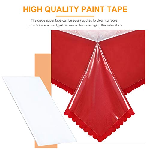 Housse de table imperméable anti-éclaboussures nappe plastique transparente BOAO - 5