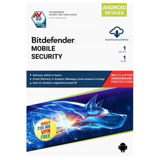 Bitdefender - 1 Device,1 Year - Mobile Security | Android| Latest Version | Email Delivery In 2 Hours- No Cd |