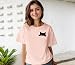 Cat Shirts for Women Funny Black Cat Tshirt Cat Mom Shirt Cute Graphic Tee Casual Short Sleeve T-Shirts