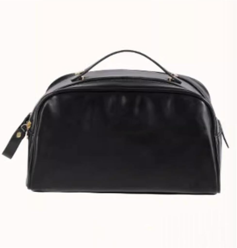 Makeup Bag Women's Large Capacity Portable Travel Handle Cosmetic Wash and Garnish Storage image 3