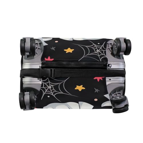 Halloween Pumpkins Luggage Cover for Suitcase, Elastic Travel Protector with Zipper, Washable Anti-Scratch Dustproof Luggage Sleeve Fits 18-20 Inch4