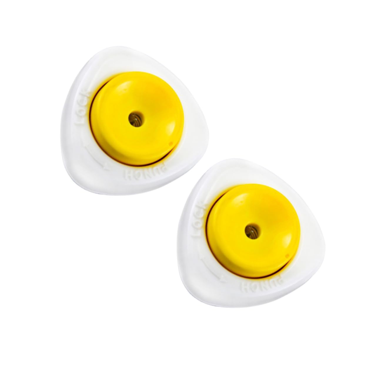 Cabilock 1set White Separator Kitchen Gadget Household Egg White Strainer Easy to Use Compact and Portable for Cooking and Baking 2pcs