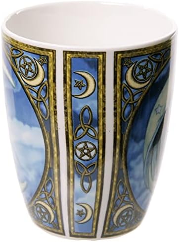 Puckator Lisa Parker Dragon Design Porcelain Mug, Tea Coffee Hot Drinks Microwave & Dishwasher Safe Height 10cm Width 12cm Depth 8.5cm 300ml Capacity