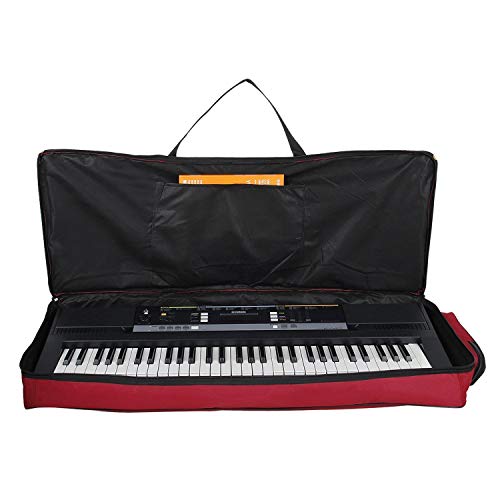 Image of Mexa Keyboard Bag Compatible with Yamaha PSR-E363, E373, E473, E463, I455, I425, I400, I500 Keyboard & Casio CT-X700, X870IN, X8000IN, X9000IN Keyboard with Dust Cover Padded Quality