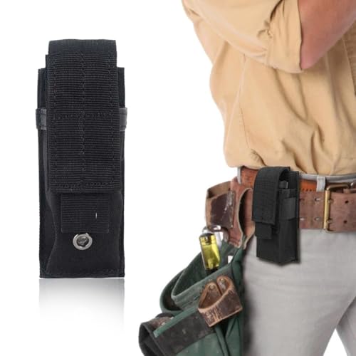COYUN 1 Pieza Funda de Nailon para Linterna táctica, Bolsa Universal Colgante para...