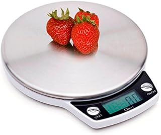 Ozeri ZK011 Precision Pro Stainless-Steel Digital Kitchen Scale with Oversized Weighing Platform
