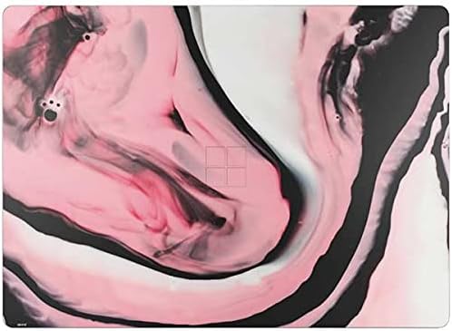 Skinit Decal Laptop Skin Compatible with Surface Laptop 4 15in - Skinit Originally Designed Pink Marble Ink Design