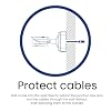 Lorex Outdoor Round Junction Box for 3 Screw Base Cameras | Waterproof Electrical Box for Mounting Bullet or Dome Surveillance Camera | IP66 Weatherproof | White