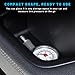 Sylvil Tire Pressure Gauge for Cars, 10-100 PSI Mechanical Tire Air Pressure Tester, Accurate Digital Easy Read Tire Pressure Meter Tool, Universal Car Accessories for Motorcycle Truck