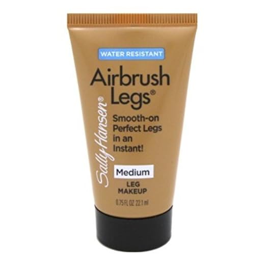 Sally Hansen Airbrush Legs Medium 0.75oz Travel Size Tube (2 Pack)