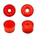 QKWL 20PCs Car Wheel Nut Cover, Lug Nut Covers, VW Wheel Center Cap, Durable and Resistant to Breakage, Able to Adapt to Harsh Environments (Red)