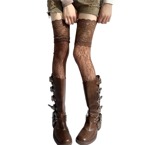 Bas dentelle délicats style romantique avec froufrous pour sublimer vos jambes
