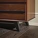 Walker Edison Malhia Contemporary Minimalist Solid Wood 6-Drawer Dresser, 60 Inch, Walnut