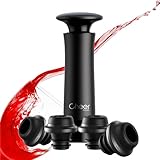 CheerModa ワイン栓4個 ポンプ1本のバ�