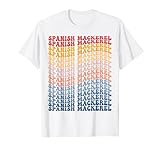 Caballa Española Groovy Retro Fish Camiseta