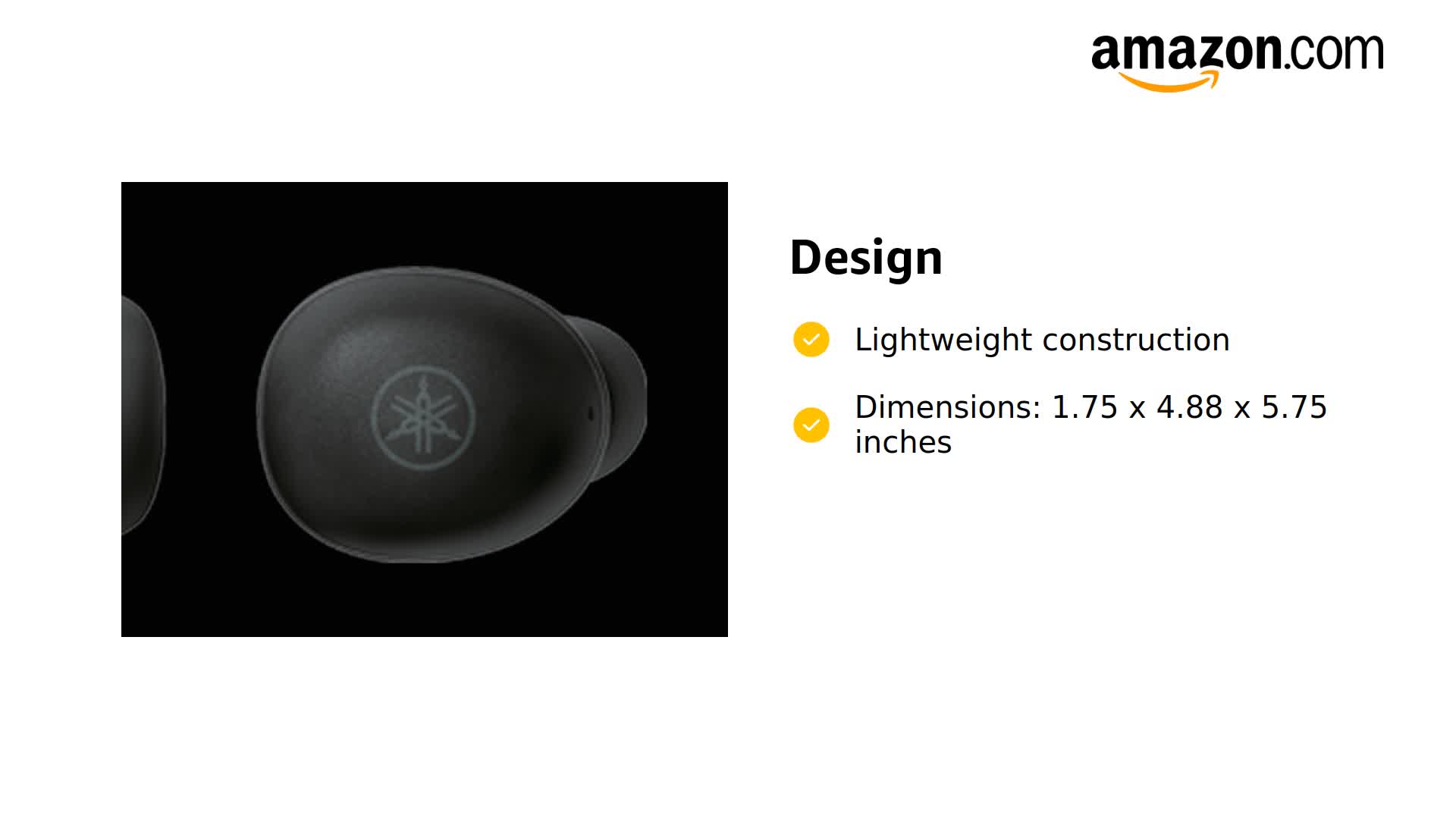 Amazon.com: Yamaha TW-E3A True Wireless Earbuds : Electronics