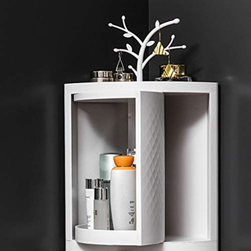 Lianxue 360° Rotating Storage Rack Bathroom Kitchen Organizer Holder Washing Shower Shelf Organizer #TOP7