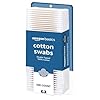 Amazon Basics Cotton Swabs for Personal Hygiene and Baby Care, 500 Count, 1 Pack