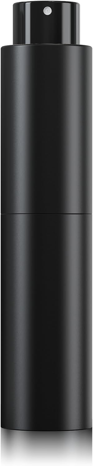 Small Spray Bottle 1oz, Travel Spray Bottles TSA Approved, 30ml Portable Mini Spray Bottle, Fine Mist Spray Bottles for Face,Toiletries Suitable for Women Men to Carry While Traveling (Black)