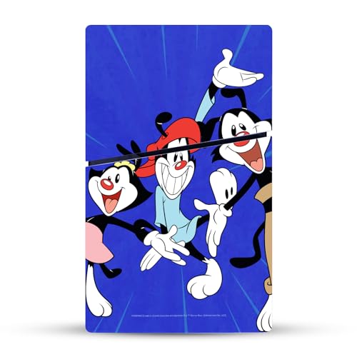 Peau vinyle Animaniacs pour protéger et relooker la PS5 Slim