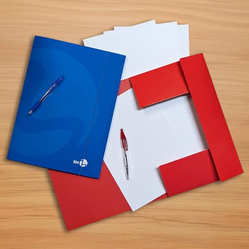 Dossiers 3 rabats rigides anti-cornes pour transporter vos documents professionnels - 7