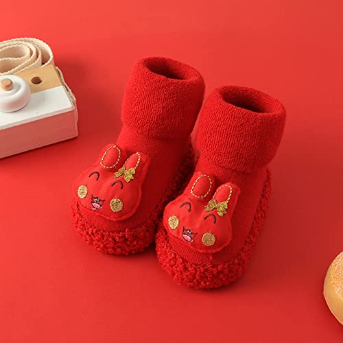 Baby Autumn Winter Sock Shoes Boys Girls Flat Bottom Non Slip Walking Shoes Cute Toddler Shoes Infant Girl Sneakers2