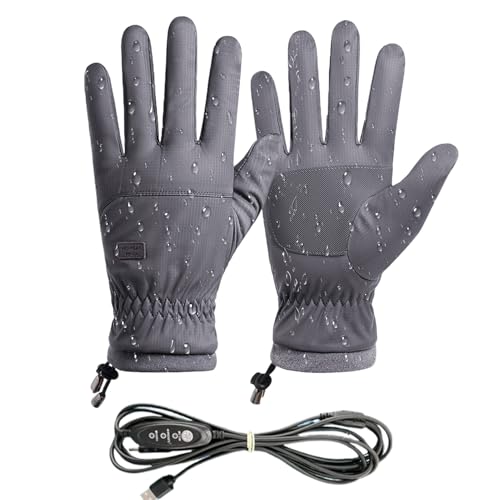 Gants d'hiver chauffants USB idée cadeau pour hommes femmes