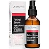 Retinol-Serum-25-with-Hyaluronic-Acid-Aloe-Vera-Vitamin-E-Boost-Collagen-Production-Reduce-Wrinkles-Fine-Lines-Even-Skin-Tone-Age-Spots-Sun-Spots-1-fl-oz-Yeouth--2oz YEOUTH Retinol Serum for Face with Hyaluronic Acid - Face Serum for Women - Hydrating Serum - Retinol for Face - Resurfacing Retinol Serum - For All Skin Types 2oz
