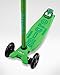 Micro Kickboard - Maxi Deluxe 3-Wheeled, Lean-to-Steer, Swiss-Designed Micro Scooter for Kids, Ages 5-12 (Green)