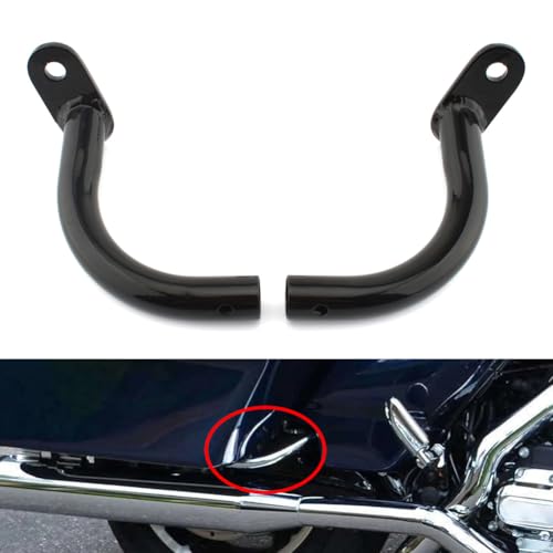 Soporte para alforjas Cnonee1 para Harley ULTRA CLASSIC TOUR GLIDE y CVO ROAD GLIDE CUSTOM FLTRXSE, aleación de aluminio negro miniatura 3