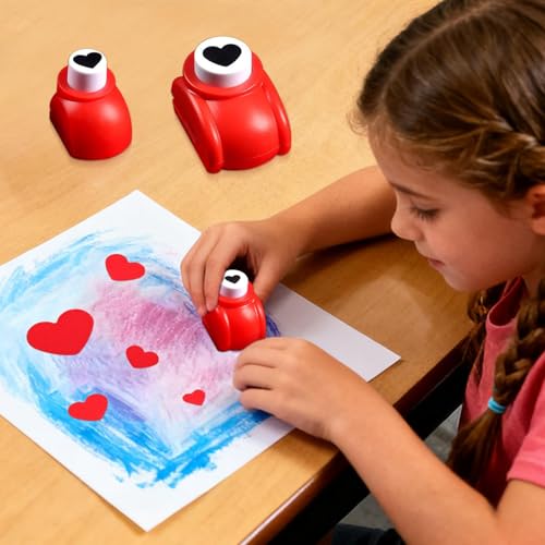 Perforadora de papel compacta y divertida para scrapbooking infantil 7