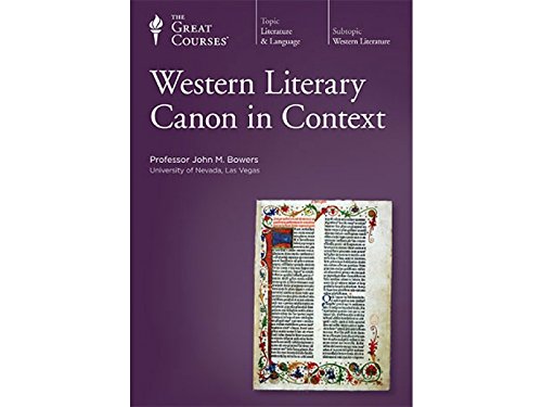 Western Literary Canon in Context Western Literary Canon in Context
