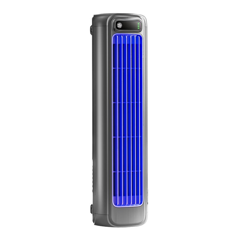 CoolBreeze | Portable Air Conditioner Fan – Wireless Bladeless Design(Blue)