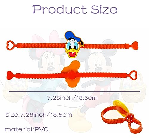 Huangqh 661708734125 15 Pack Rubber Bracelets Wristband Bracelets For Birthday Party Supplies Favors Prize Rewards thumb #1