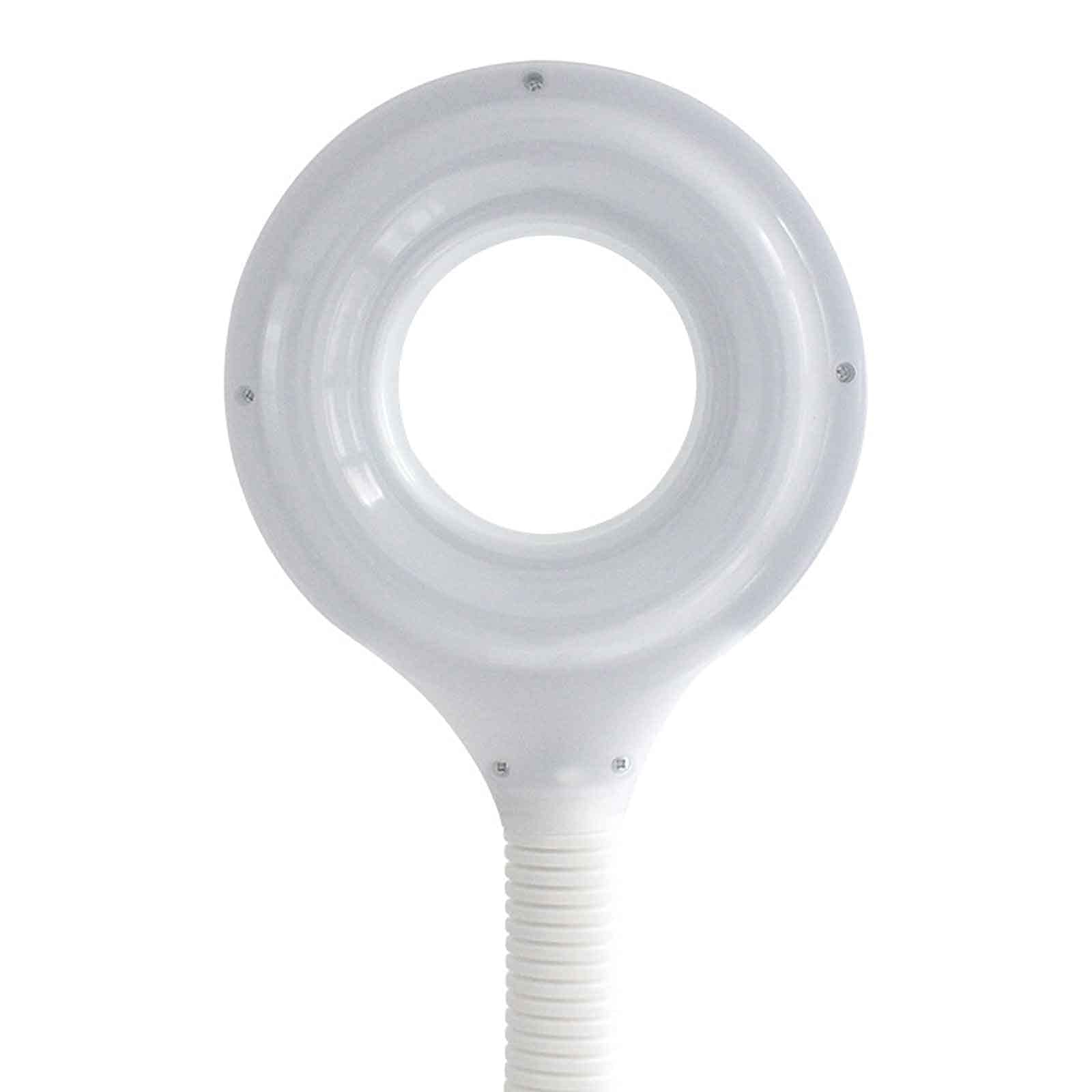 Lampada con lente d'ingrandimento da terra, lampada da terra a LED di bellezza, luce fredda senza ombre, lente d'ingrandimento per tatuaggio, nail art, tatuaggio, sopracciglio, bellezza, ciglia, sup
