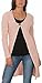 Produktbild Malito Damen Lange Strickjacke | Cardigan im Grobstrick Look | Weste mit Wolle | Mohair - Jacke - Mantel 7020 (rosa)