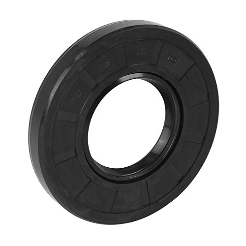 X AUTOHAUX Joint d'étanchéité Noir à Double lèvre pour Voiture - 35 mm x 72 mm x 10 mm