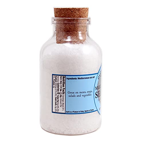 Olde Thompson Mediterranean Sea Salt, Course Ground, 13.2 Oz #TOP1