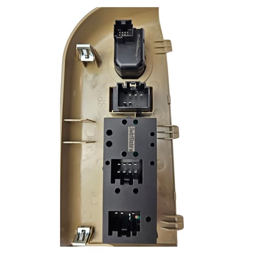 SWITCHDOCTOR Window Master Switch Assembly for 2004, 2005, 2006, 2007, 2008 Ford F-150 F150 (Super Cab, Supercrew Cab, Double Cab, Full Assembly, Tan Bezel) by SWITCHDOCTOR - Image 3